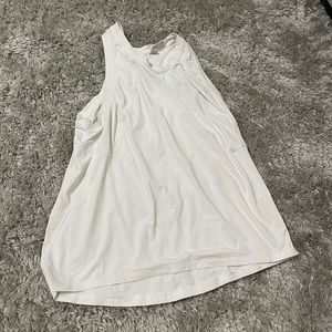 White workout Target tank top. Size small.